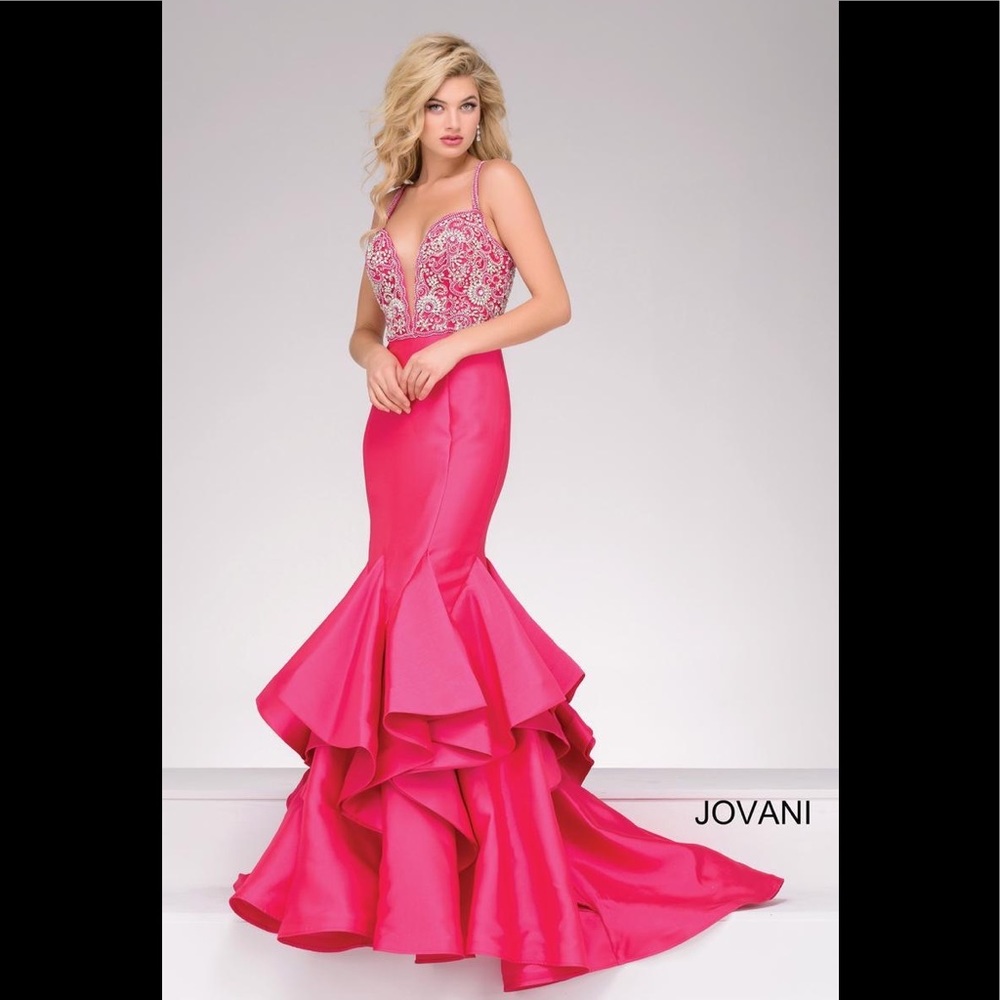 Red Jovani Prom or Pageant Dress
